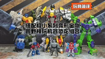 【玩具简评】圆野模玩!骇龙金刚修罗王!能搭配极小系列的组合金刚