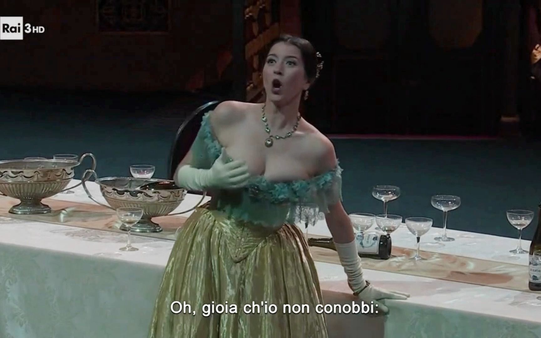 [图]【茶花女】羅馬 2021，女高音莉塞特·奧羅佩薩，soprano Lisette Oropesa，Verdi ，La Traviata，Rome 2021，Or