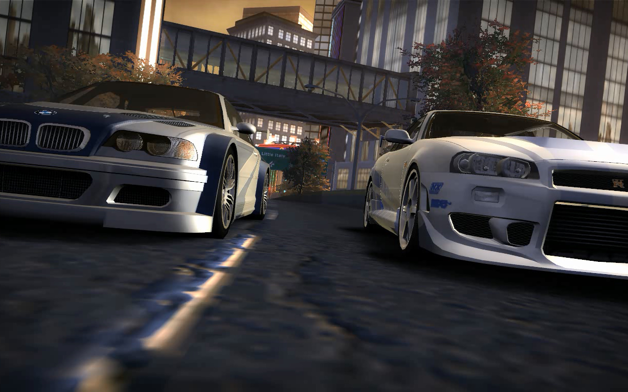 极品飞车9redux用布莱恩的gtr打剃刀加大逃亡