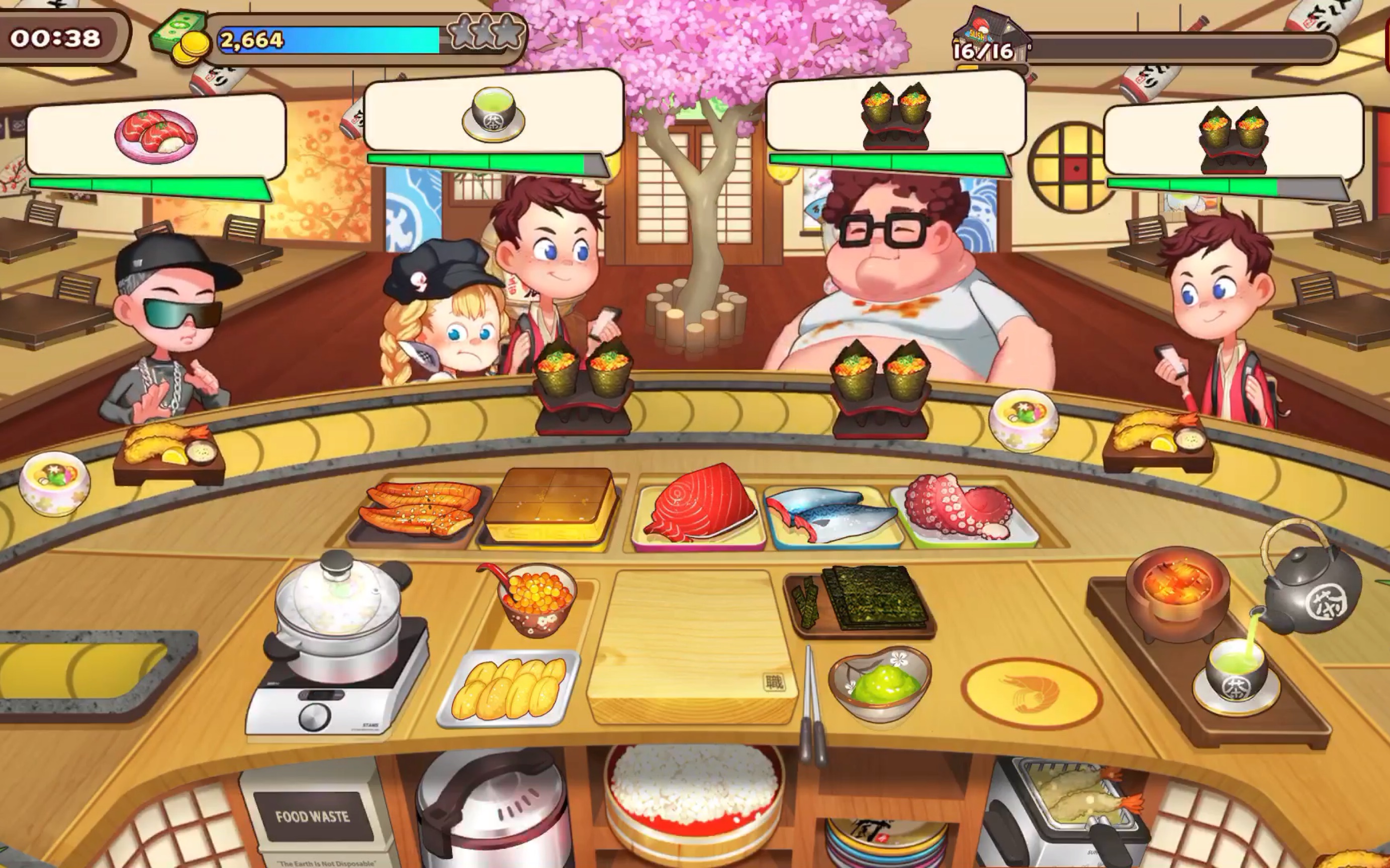 【烹饪冒险】寿司店模拟经营游戏_哔哩哔哩_bilibili