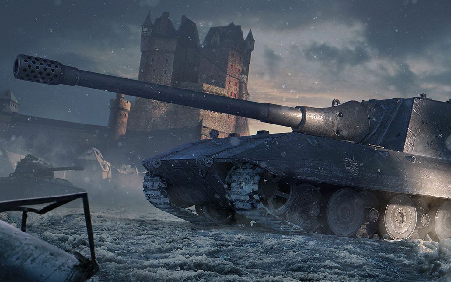 [坦克世界闪电战]jagdpanzer e100:一炮之威,恐怖如斯,毁天灭地,一发