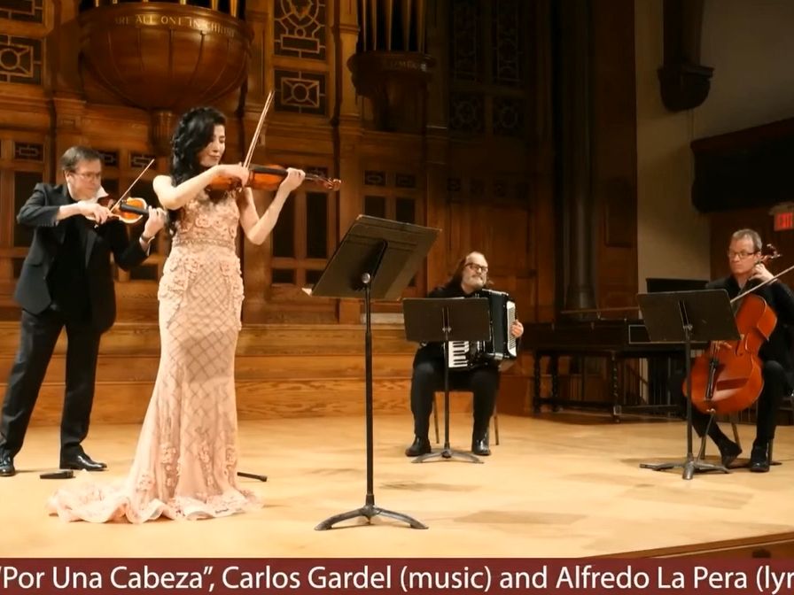 por una cabeza 一步之遥 小提琴探戈电影名曲