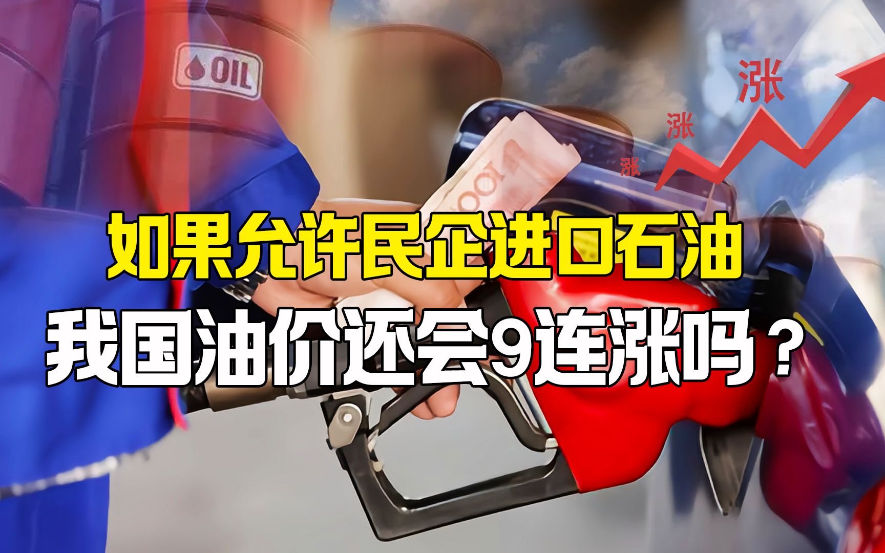 如果允许民企进口石油,我国油价还会9连涨吗?答案意想不到!哔哩哔哩bilibili