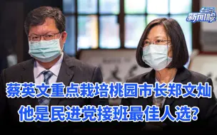 Tải video: 蔡英文重点栽培桃园市长郑文灿，他是民进党接班最佳人选？