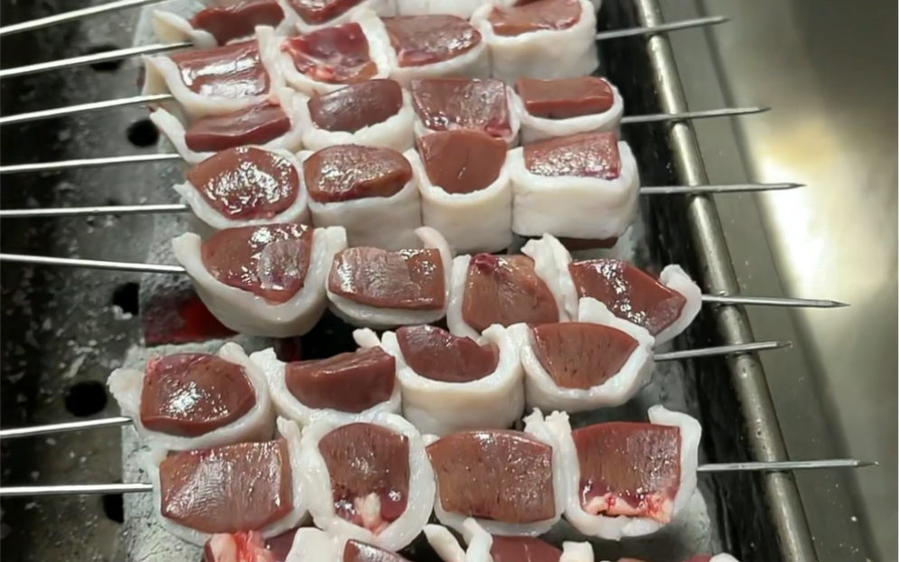 烧烤教程烤猪小腰