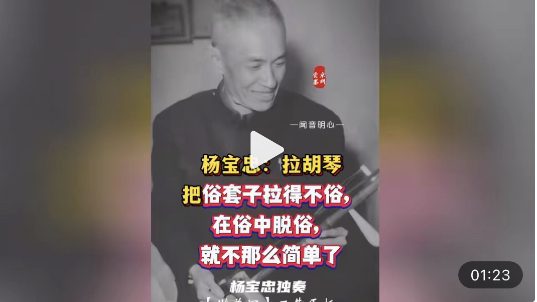 杨宝忠:琴师得有真功夫 让琴音有“生命”成为有活力的艺术作品哔哩哔哩bilibili