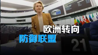 冯德莱恩宣战！欧洲要为自由而战？