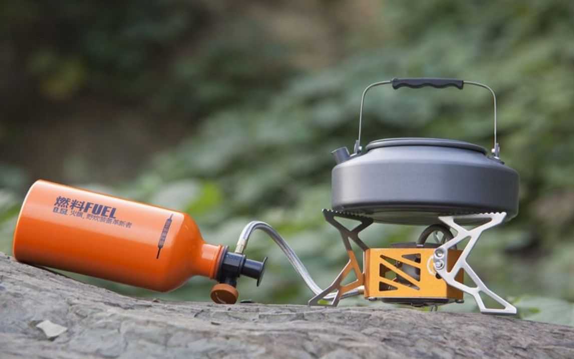 户外油炉 汽油炉拆解 清洗 拆卸 火枫fms-f3分体油炉 野外露营 野炊