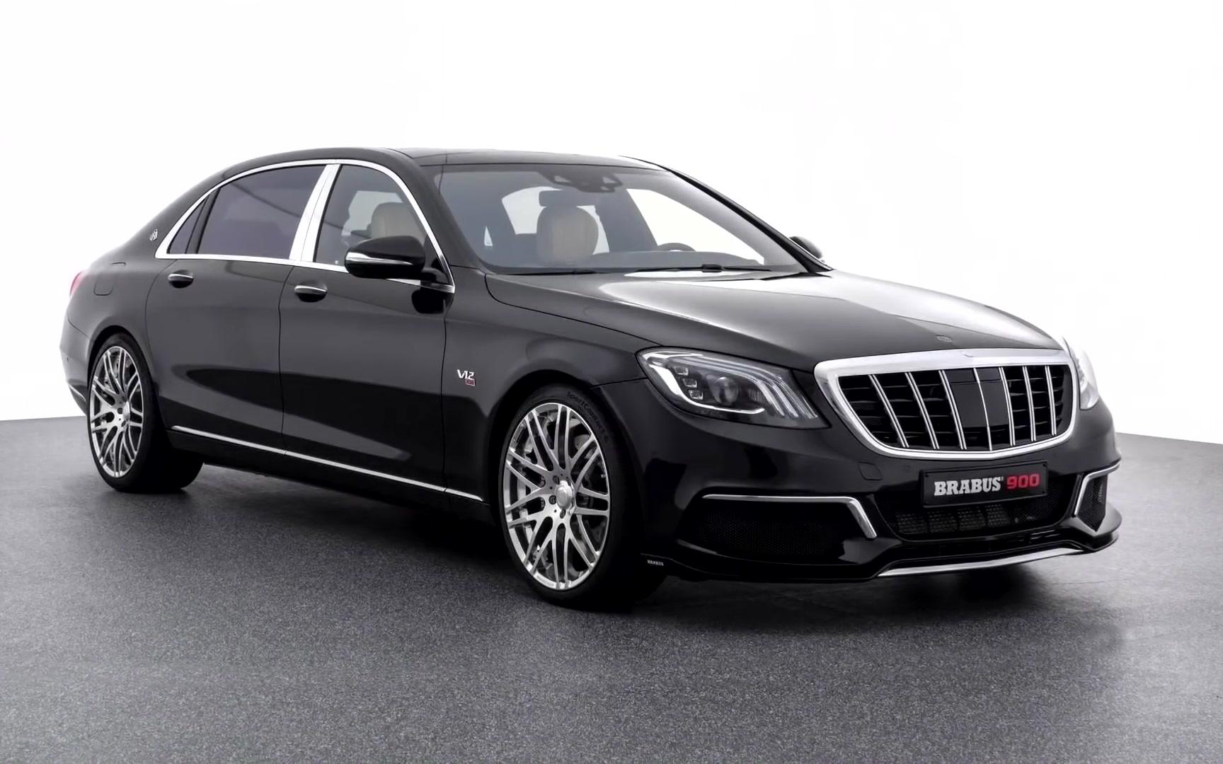 巴博斯brabus 900基于2018梅赛德斯迈巴赫s650打造_哔哩哔哩_bilibili