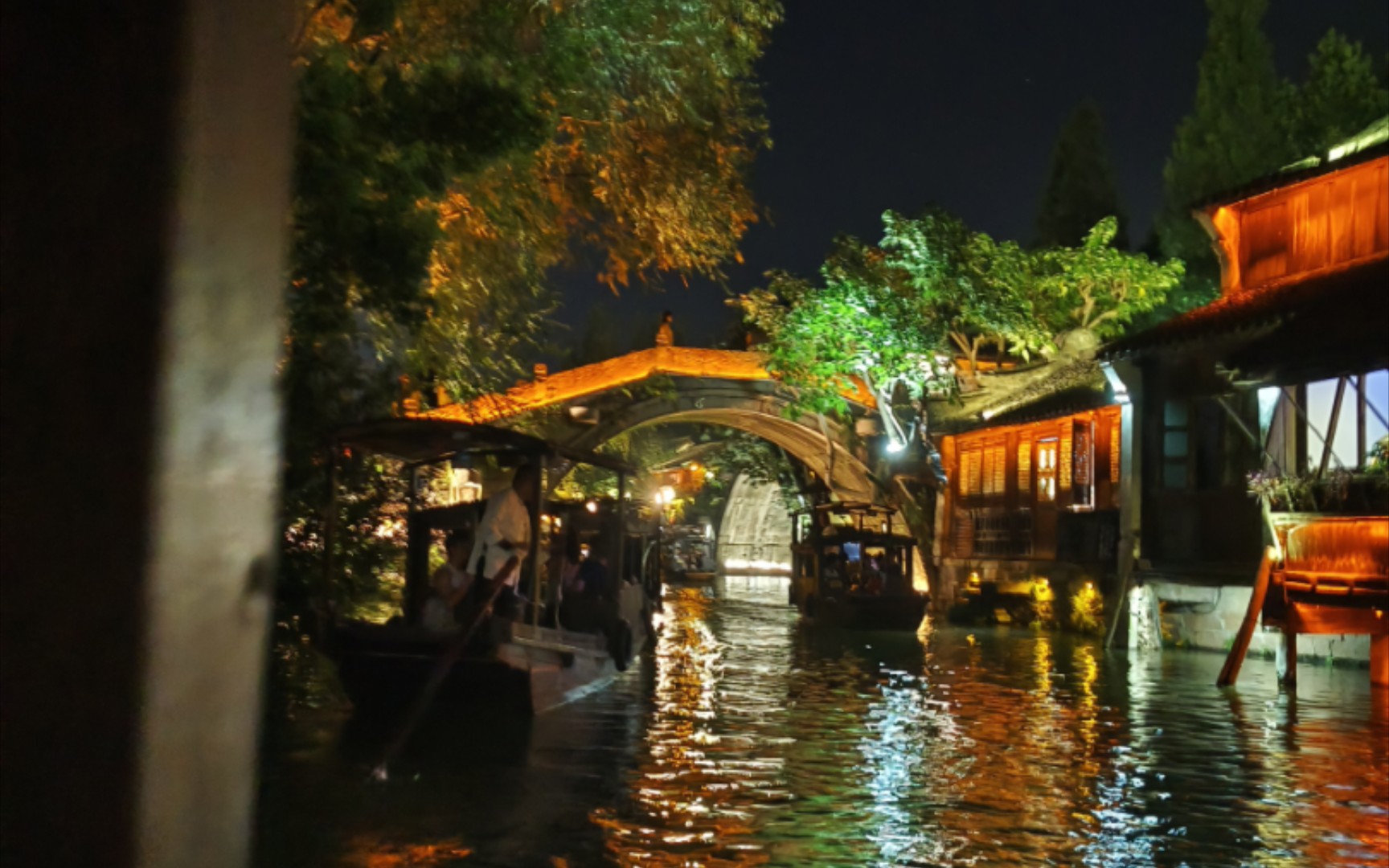 小桥流水人家《乌镇夜景》