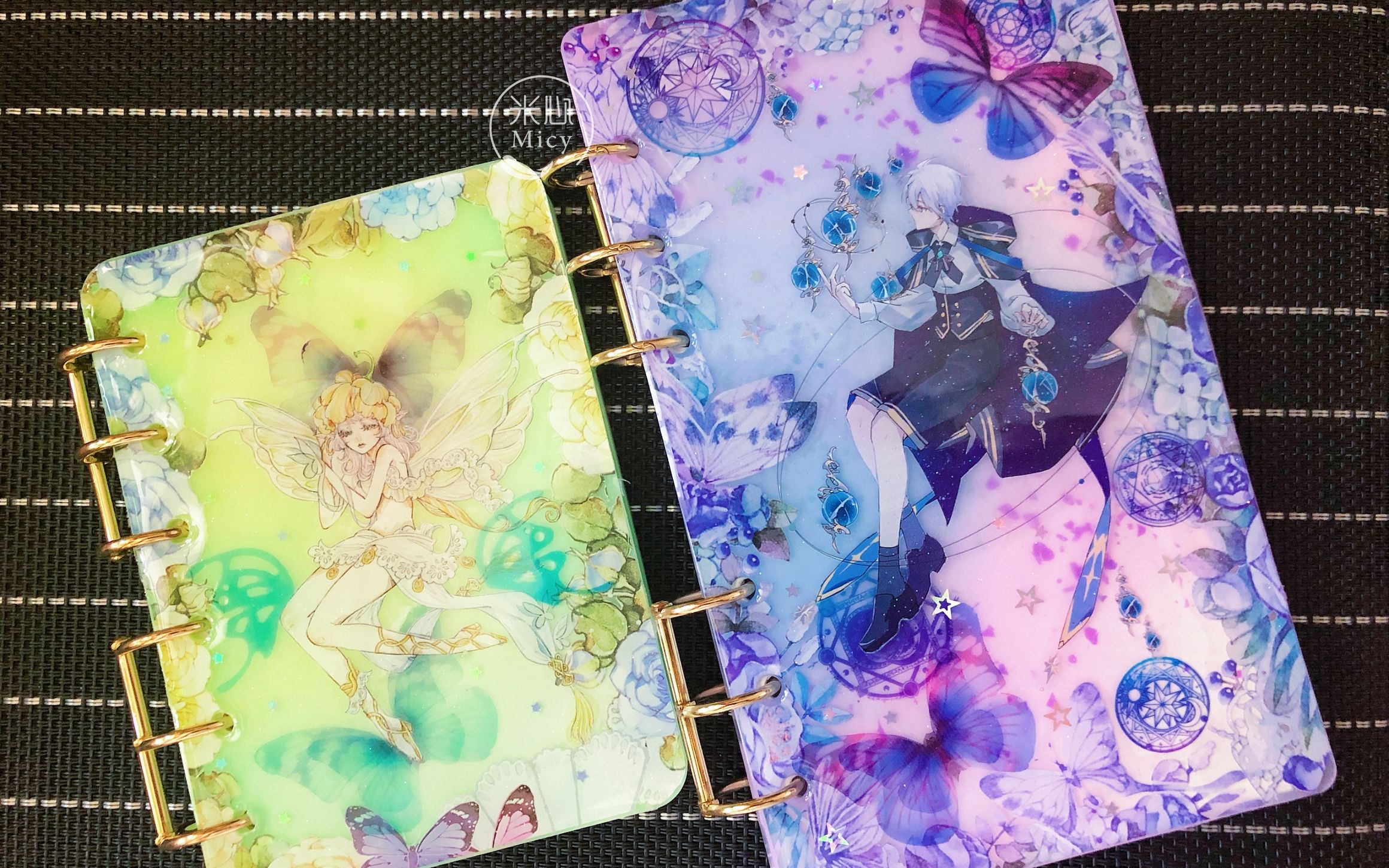 丨米心·滴胶·胶带丨『谁家少年会魔法手账本』手工制作滴胶魔法&