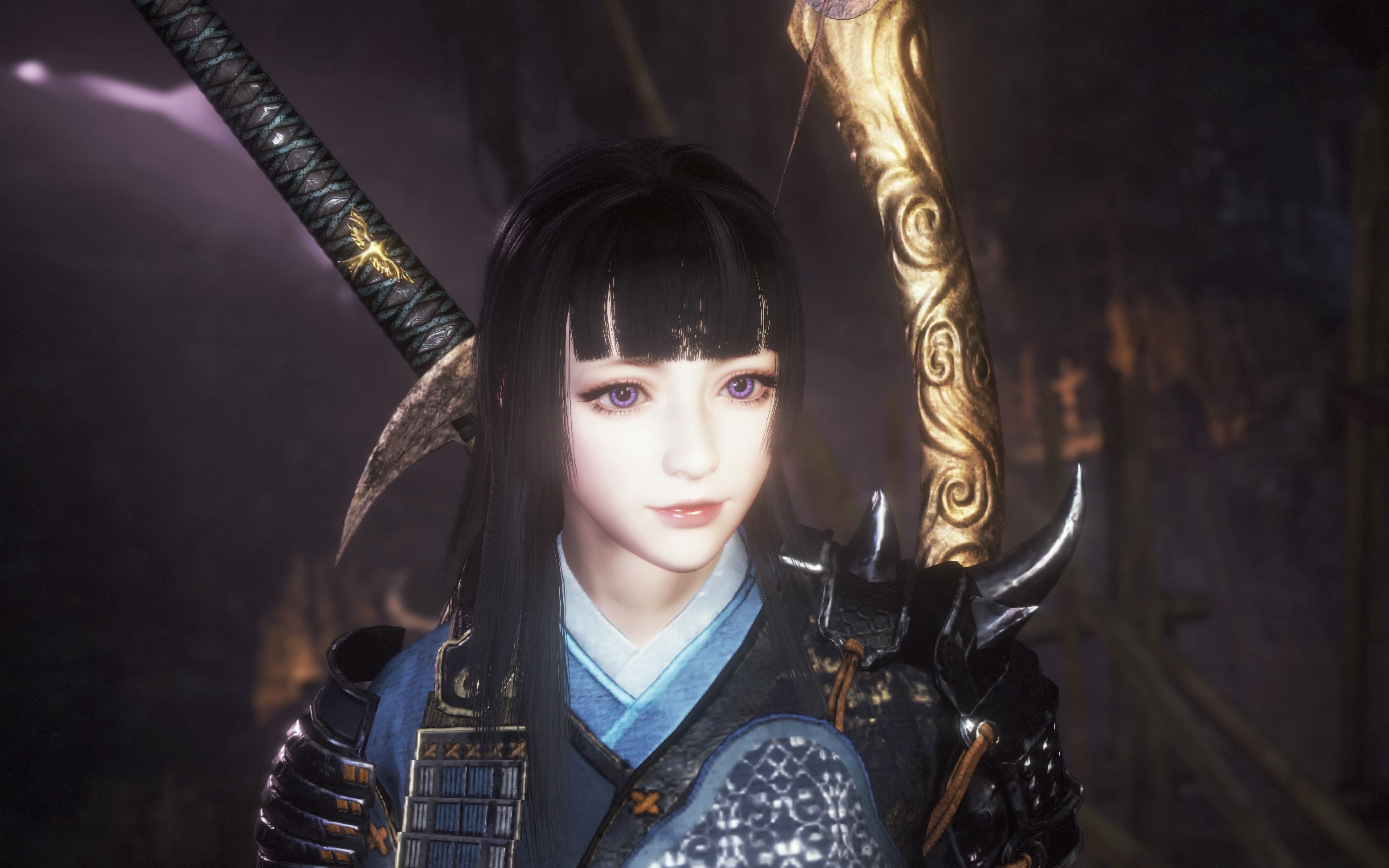 活动作品游聊仁王2精致如瓷娃娃少女捏脸数据