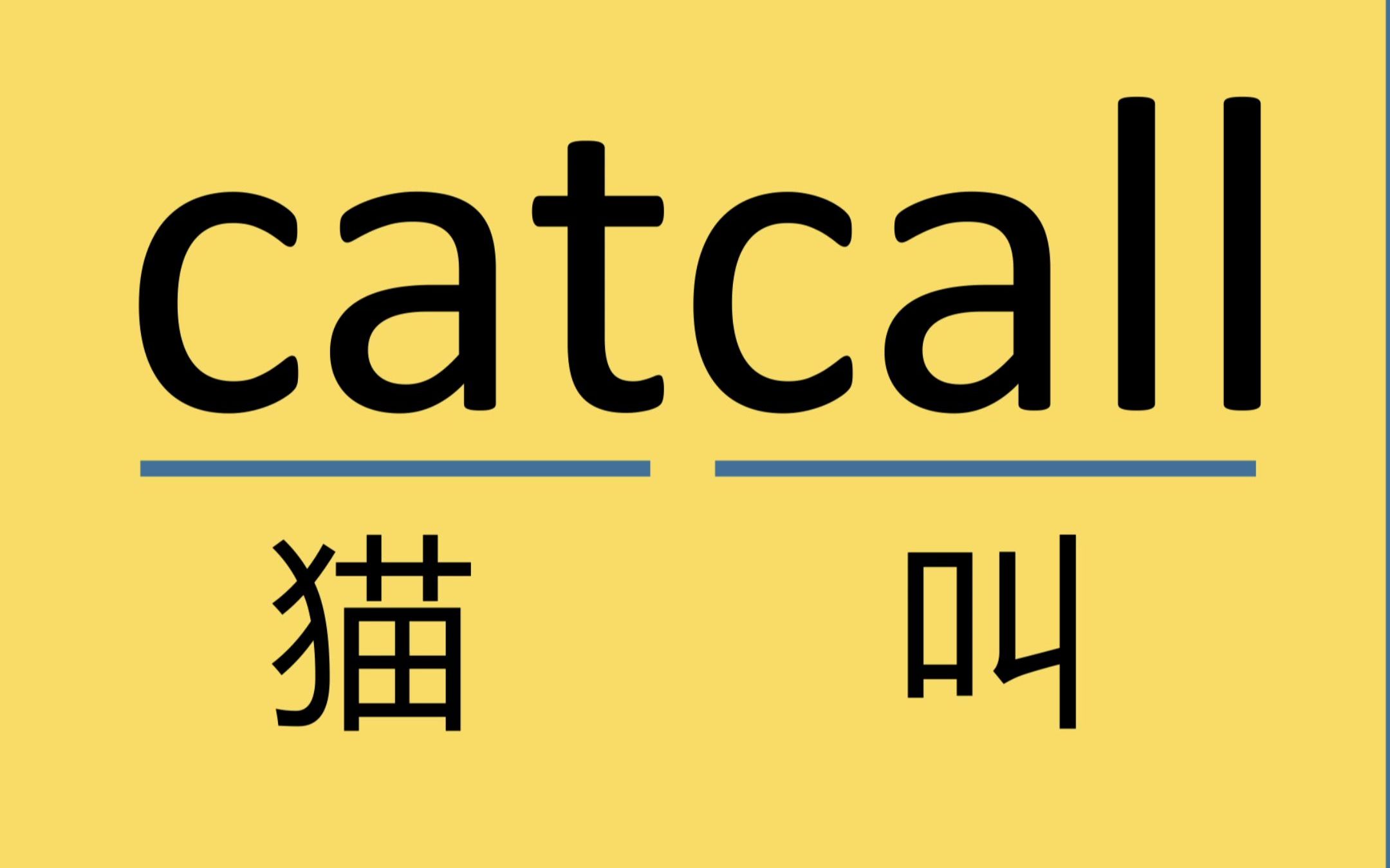 每日记单词catcall哔哩哔哩bilibili