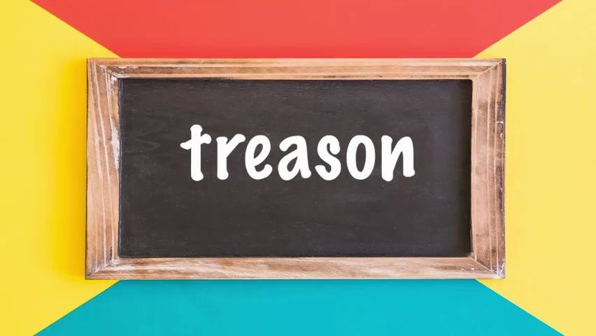 美语词汇例句treason哔哩哔哩bilibili