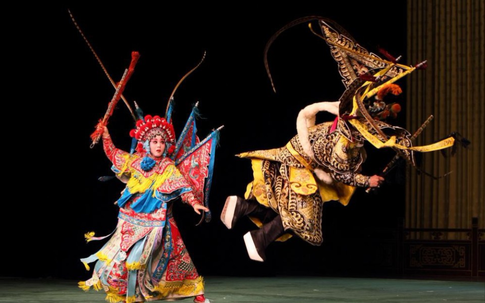 京剧京剧高能名场面大混剪按历史时间排序