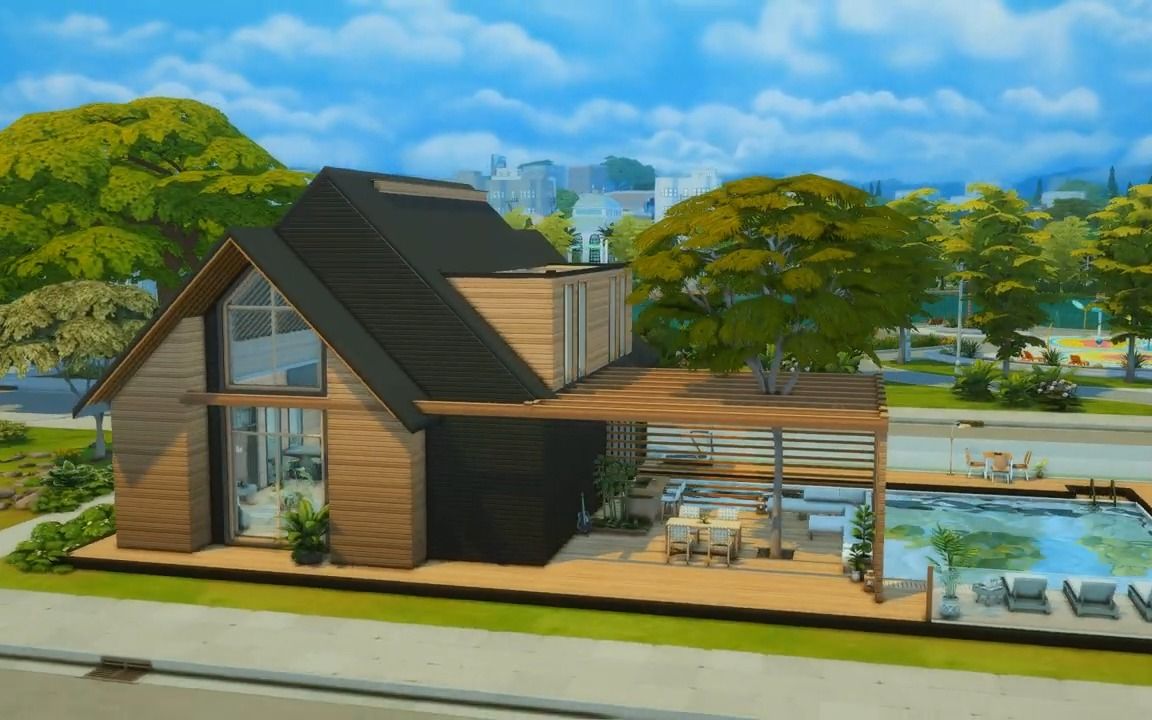 [图]THE SIMS 4速建||搬运Growing Together Wooden House 【No CC 】