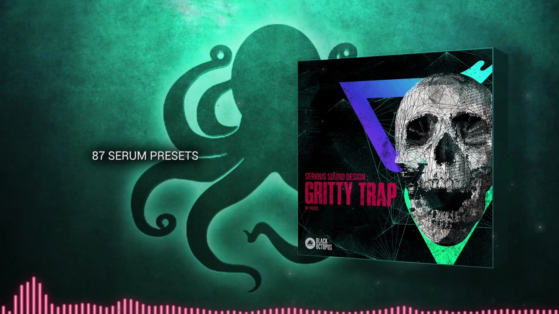 黑色章鱼 - gritty hybrid trap采样包【trap/dubstep/hybrid/bass】