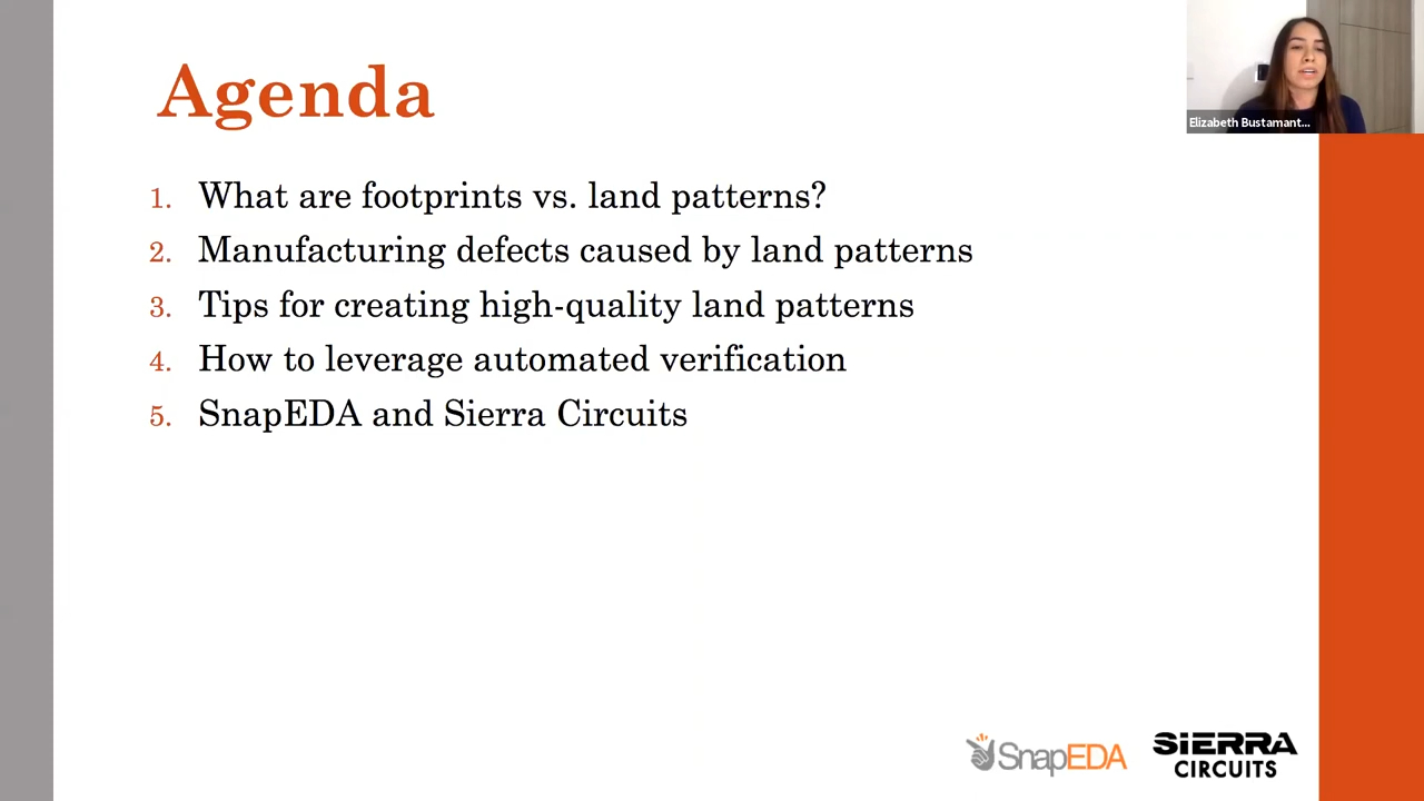 manufacturing defects caused by land patterns