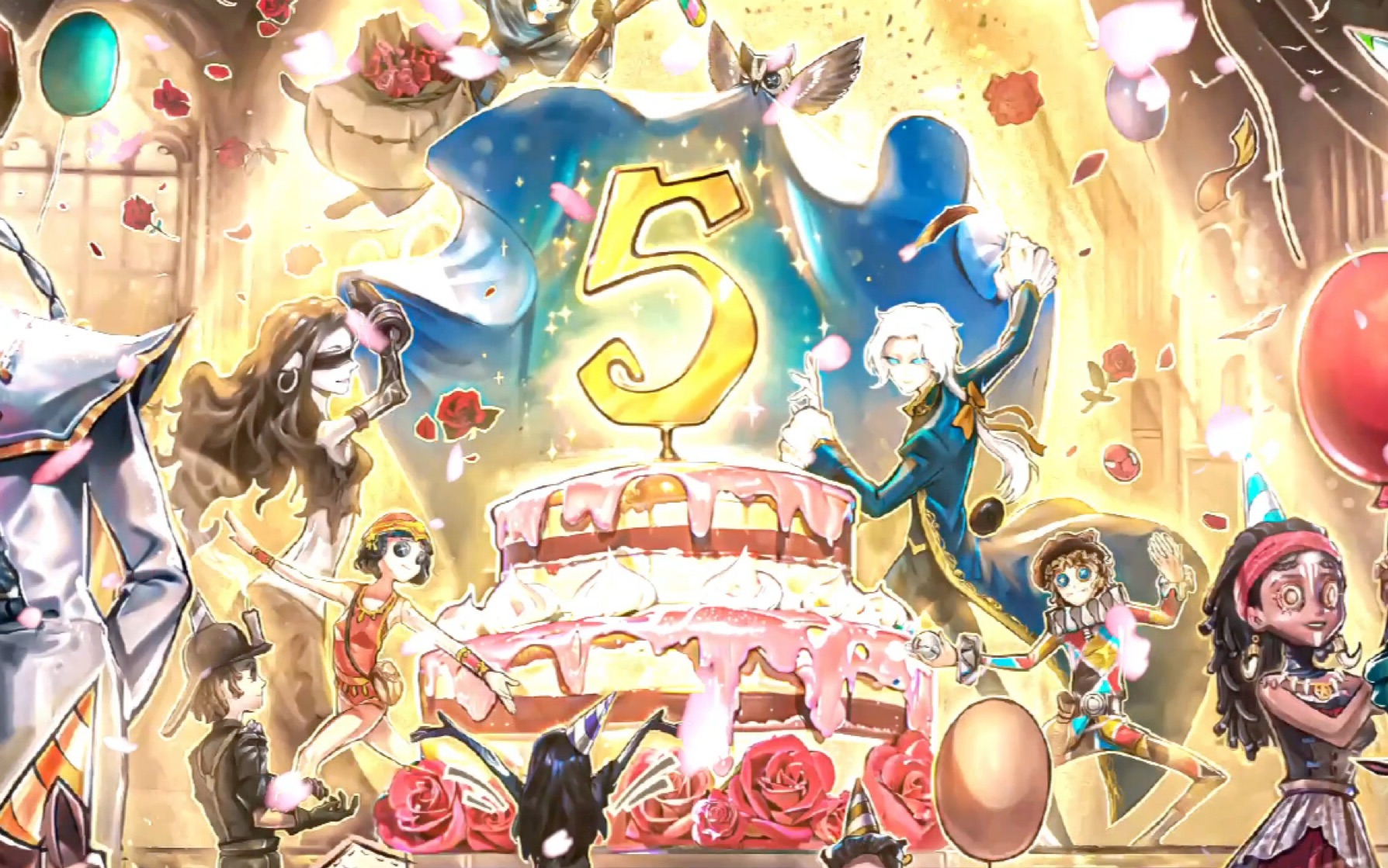 "五周年快乐,亲爱的侦探!" |第五人格周年庆剪辑