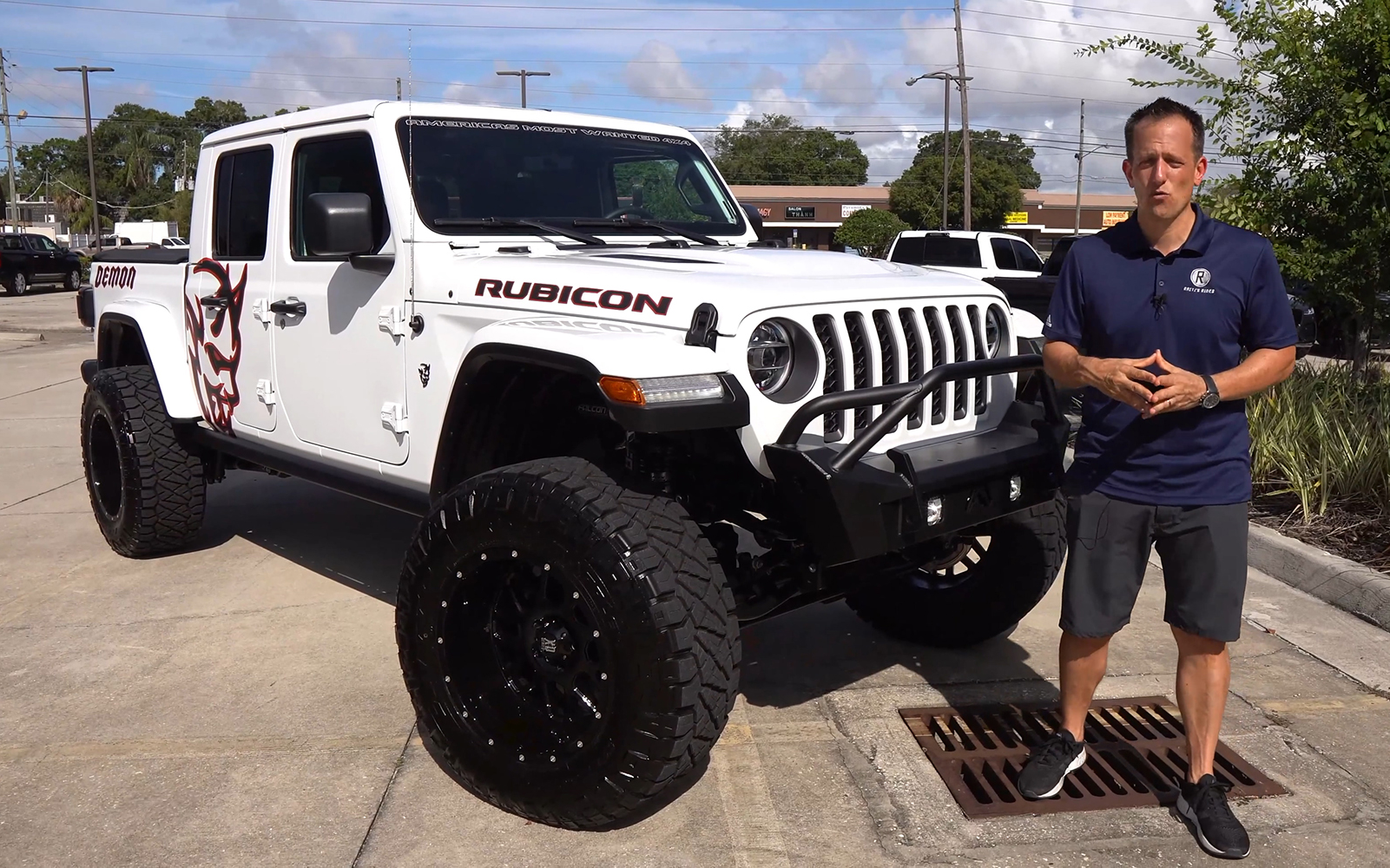 【raitis rides】肌肉性能皮卡 jeep角斗士 rubicon 2022款_哔哩哔哩