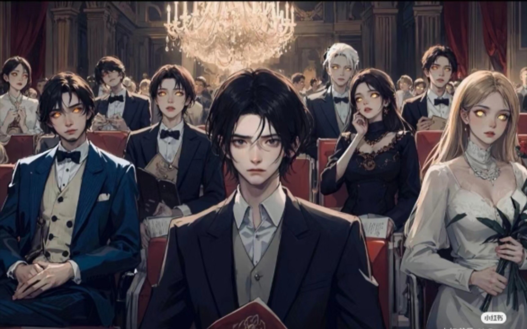 群龙的盛宴!#龙族#黄金瞳#言灵#路明非#拍卖会