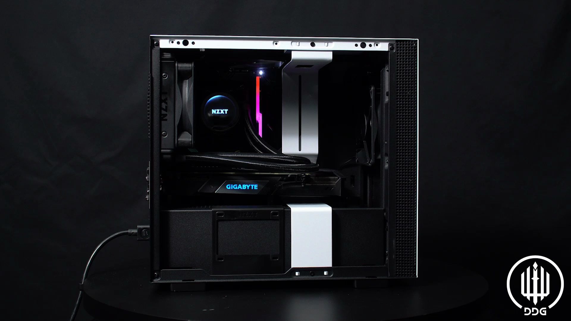 【大辰汇一体水冷】恩杰h210,以前没拍到,这次拍一下!大威天龙乱入