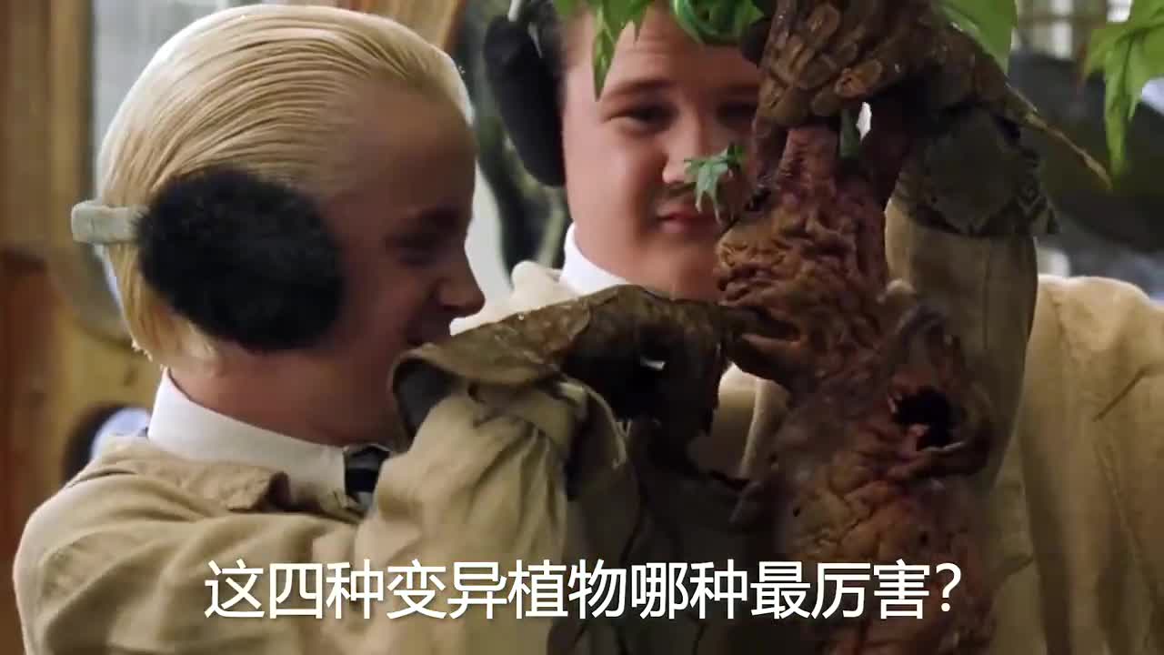 盘点电影里4种变异植物,哪种更厉害?老鼠吃了变异果实毁灭世界