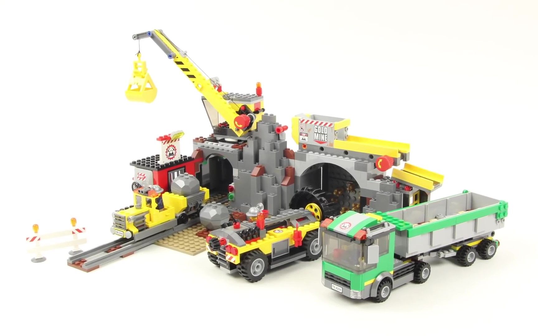 [brick builder] 乐高速拼 4204 大型采矿场 [city]_哔哩哔哩_bili