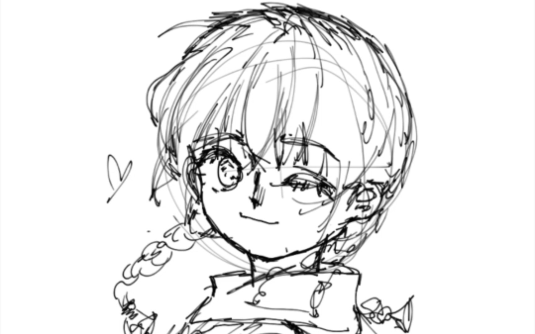 (光遇)光速画一只双麻花辫_哔哩哔哩_bilibili