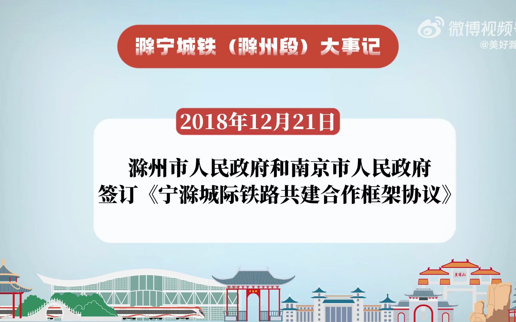 【滁宁城际】滁宁城铁(滁州段)开通初期运营,小编带你一起回顾城铁建设大事记!(20230628)哔哩哔哩bilibili