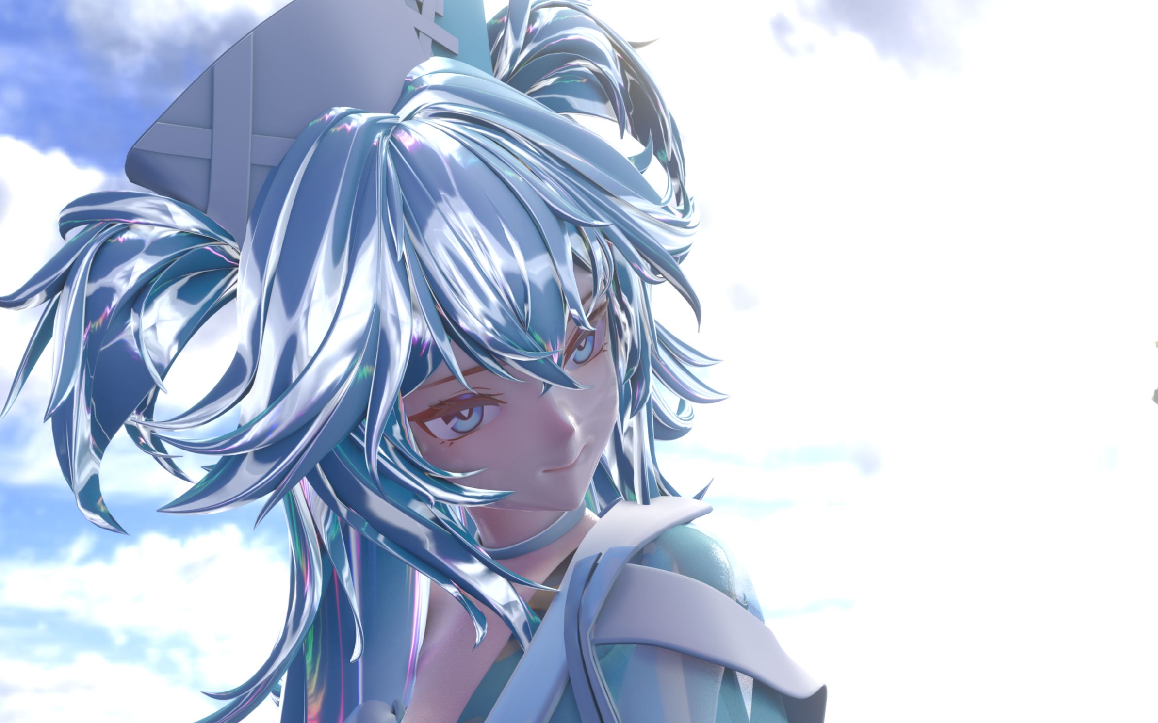 【云图计划mmd】4k30fps 芙洛伦-sting