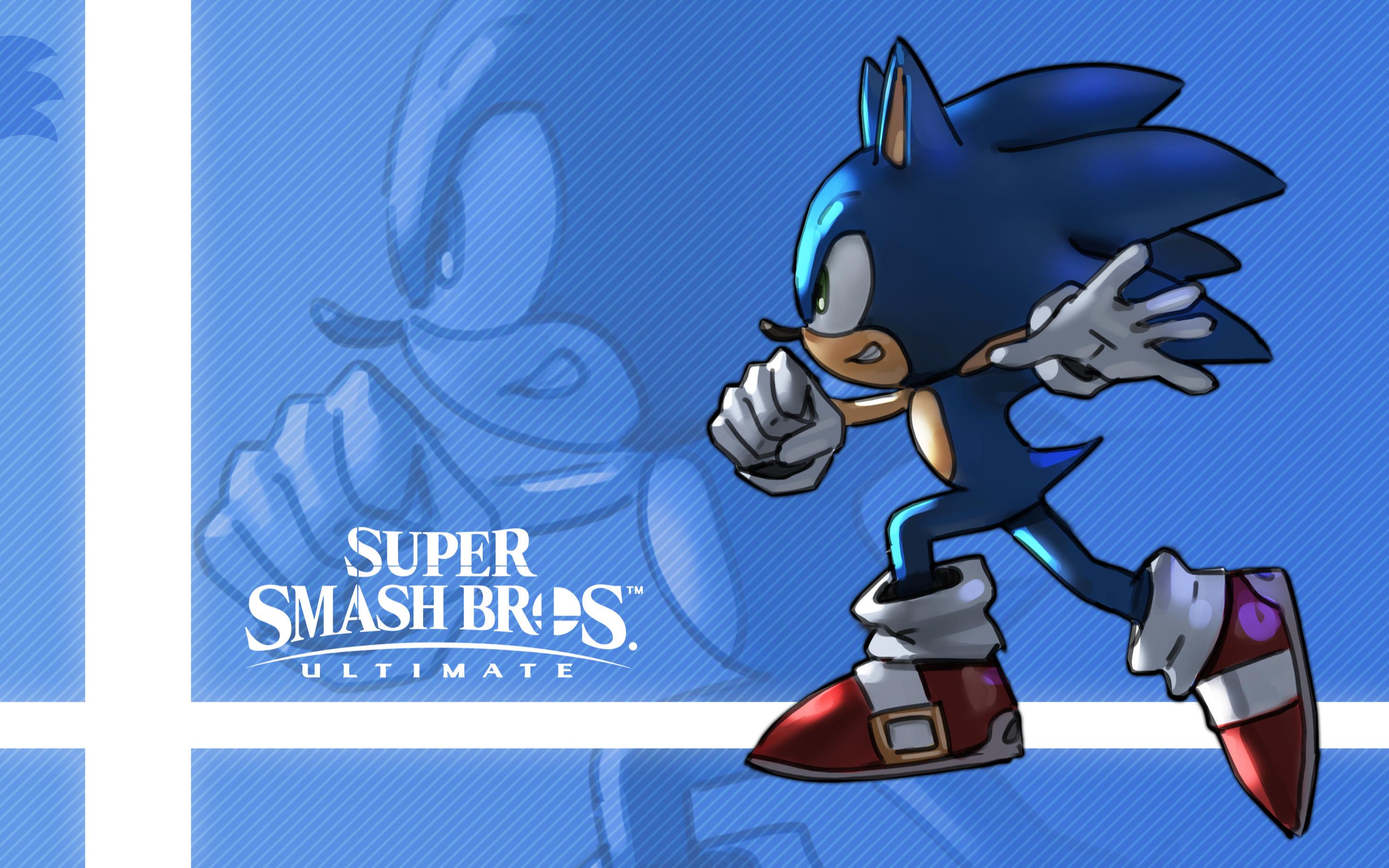 rush任天堂明星大乱斗萌新sonic对局1