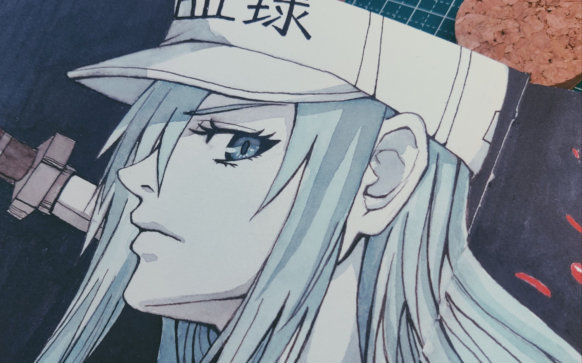 【狐画君兮】-工作细胞black白姐1196_哔哩哔哩_bilibili