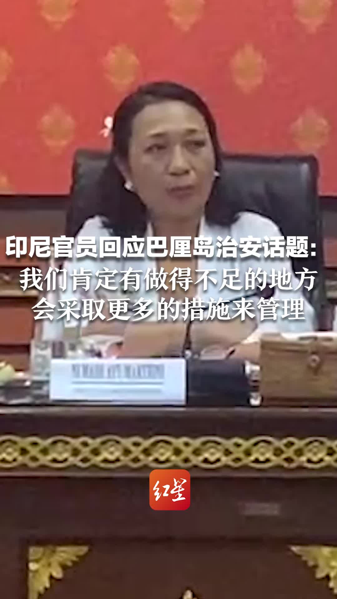 印尼官员回应巴厘岛治安话题:我们肯定有做得不足的地方 会采取更多的措施来管理哔哩哔哩bilibili