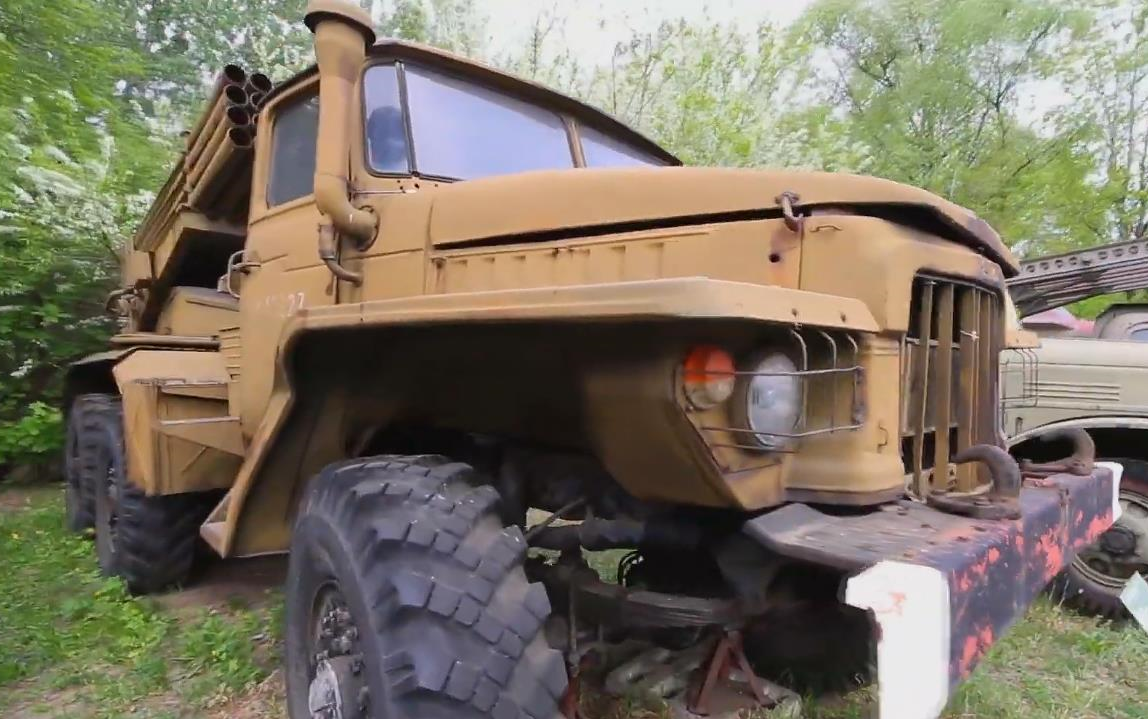 波兰陆军博物馆99bm-21"冰雹"火箭炮(122毫米/40管)(2019/7)