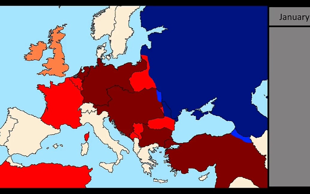 [架空历史地图模拟]一战-同盟国胜利