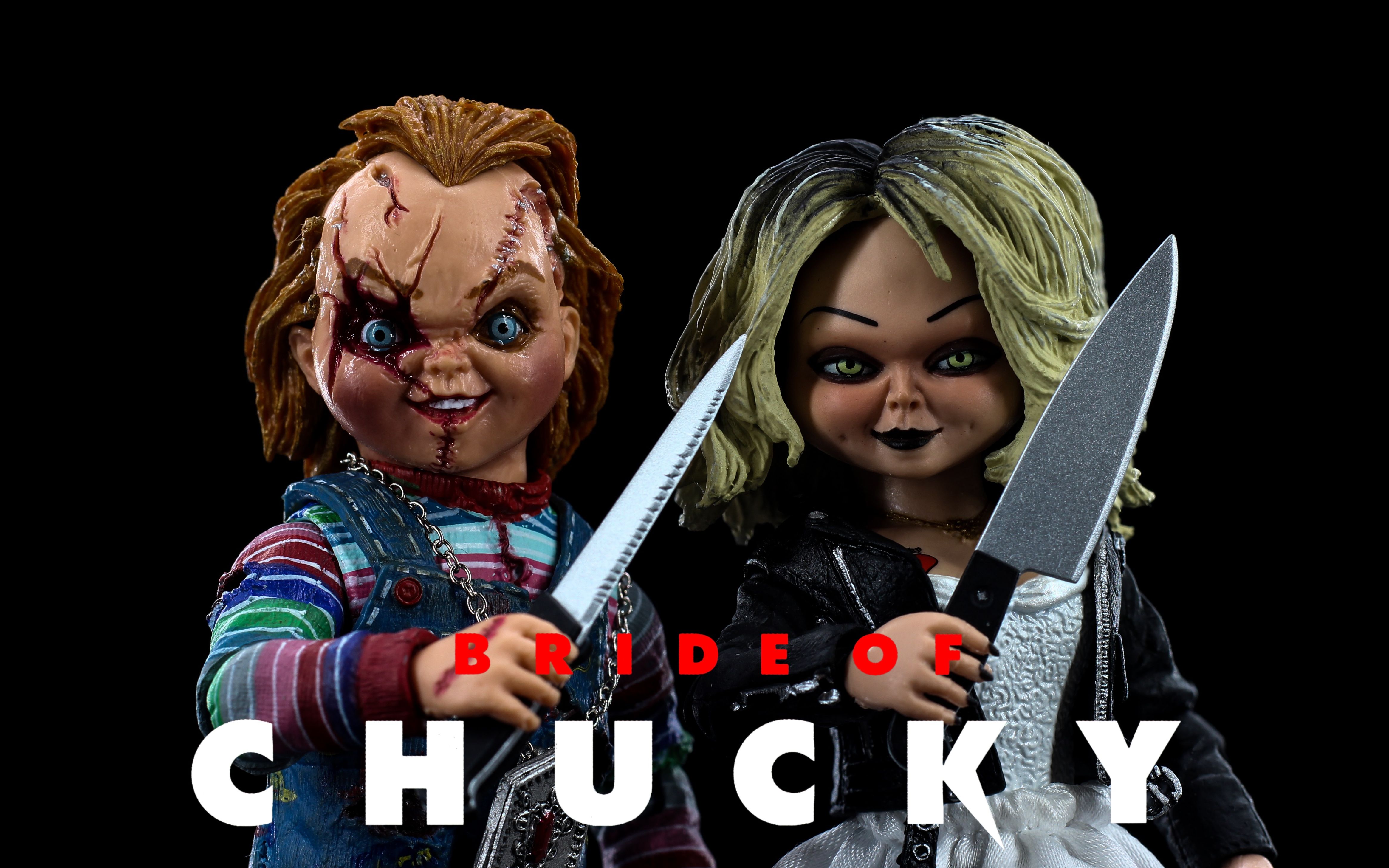 [图]『模玩短评』NECA 鬼娃还魂4 鬼娃新娘 恰奇与蒂芬妮 BRIDE OF CHUCKY