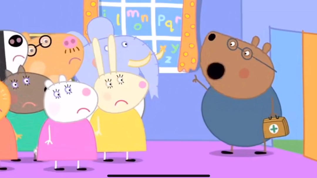 小猪佩奇安全教育特辑:大人们都被佩德罗的咳嗽传染了(o^^o)