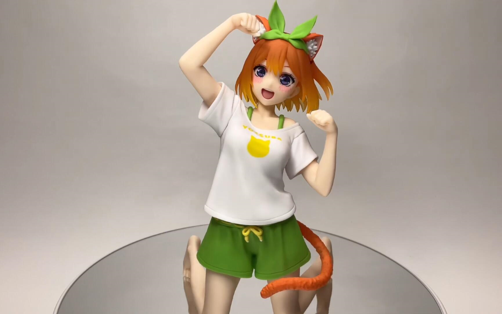 taito -desktop cute-】中野四叶 猫咪家居服 五等分的花嫁 景品手办