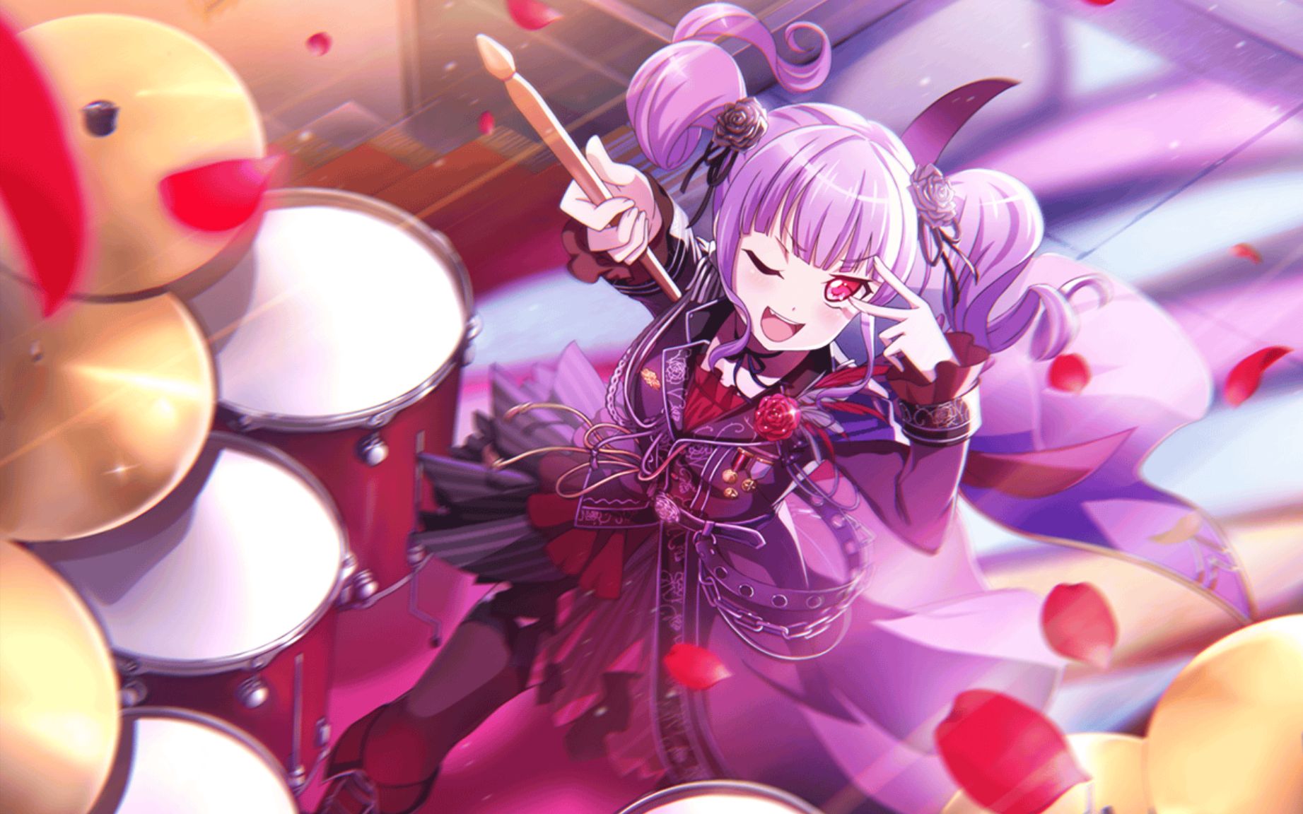 【架子鼓】roselia-軌跡 drum cover