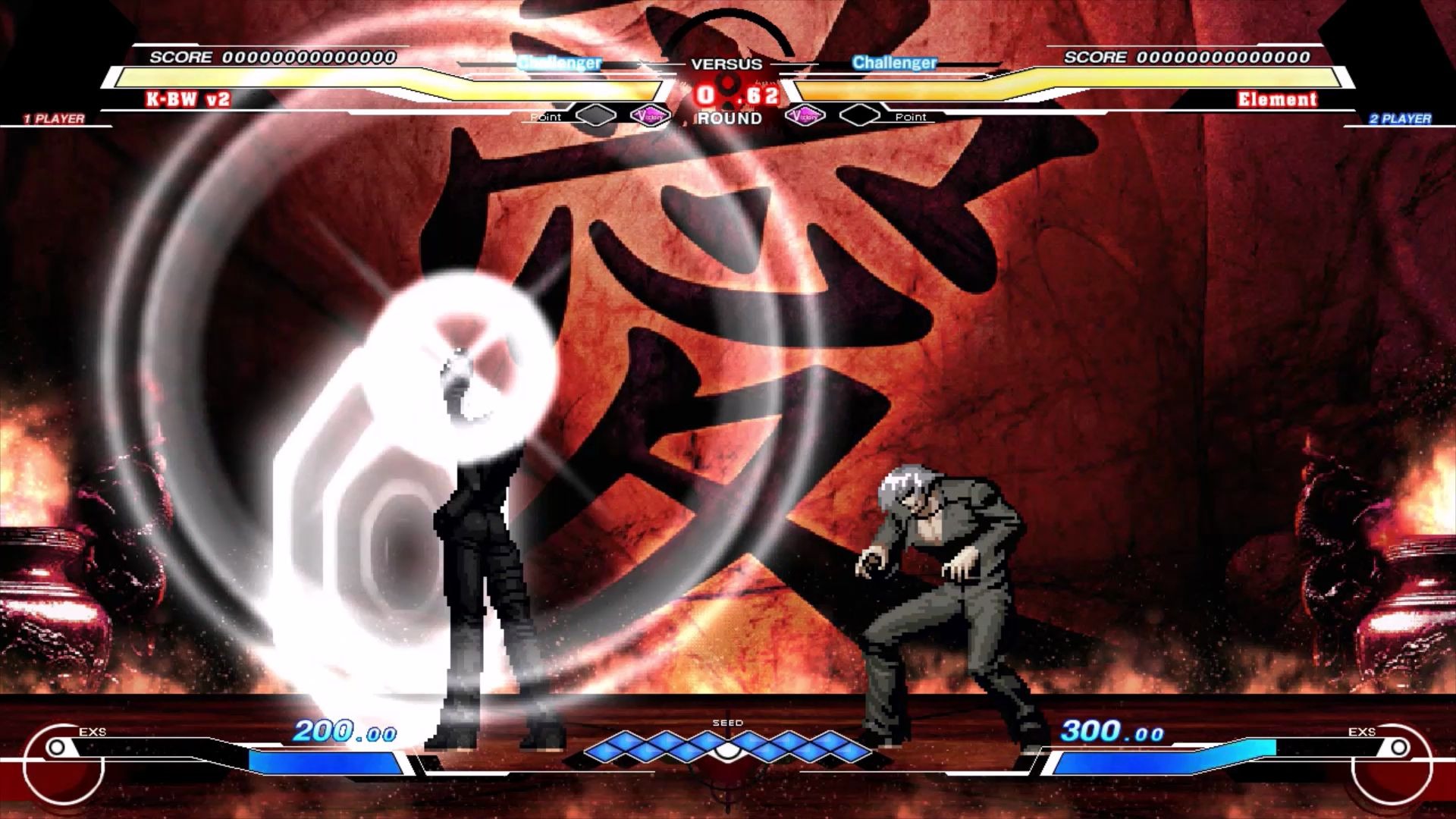 【mugen1.1】黑白kv2和凯兰元素