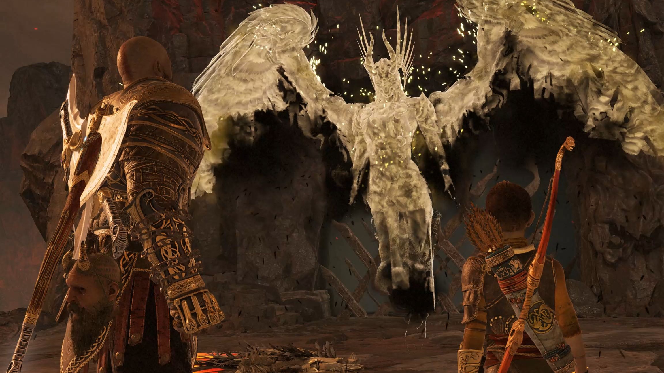 战神4 双刀无伤女武神格恩达尔