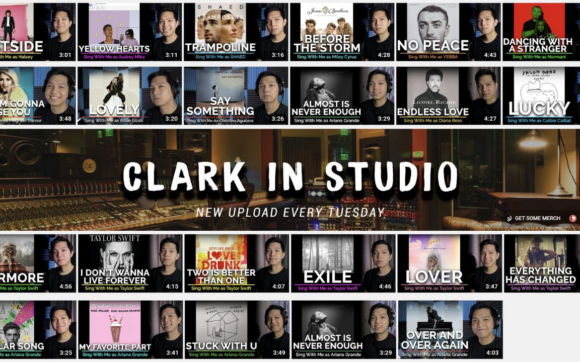 [图]【男声伴唱】Clark In Studio 流行歌卡拉OK合集