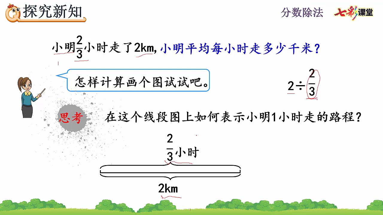 [图]3.2.2 一个数除以分数