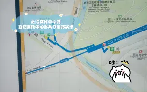 Download Video: 【杭州地铁】鸽铁史上最长出入口！之江文化中心站直达文化中心出入口出站实录