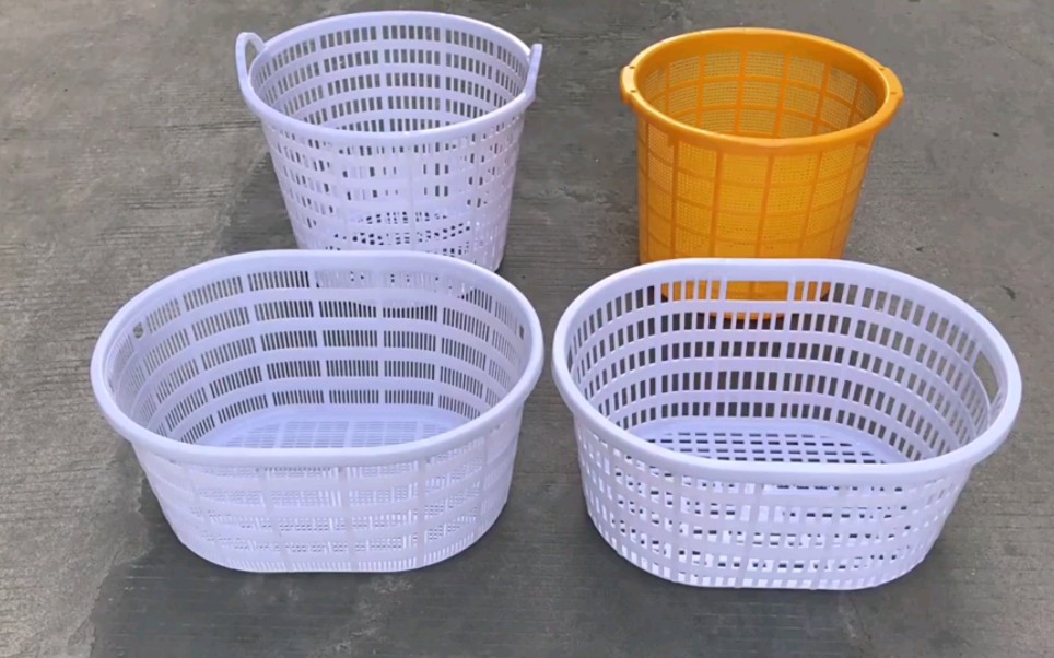 塑料鱼筐虾筐水产箱生产设备 螃蟹机器设备 鱼箩筐椭圆箩筐设备