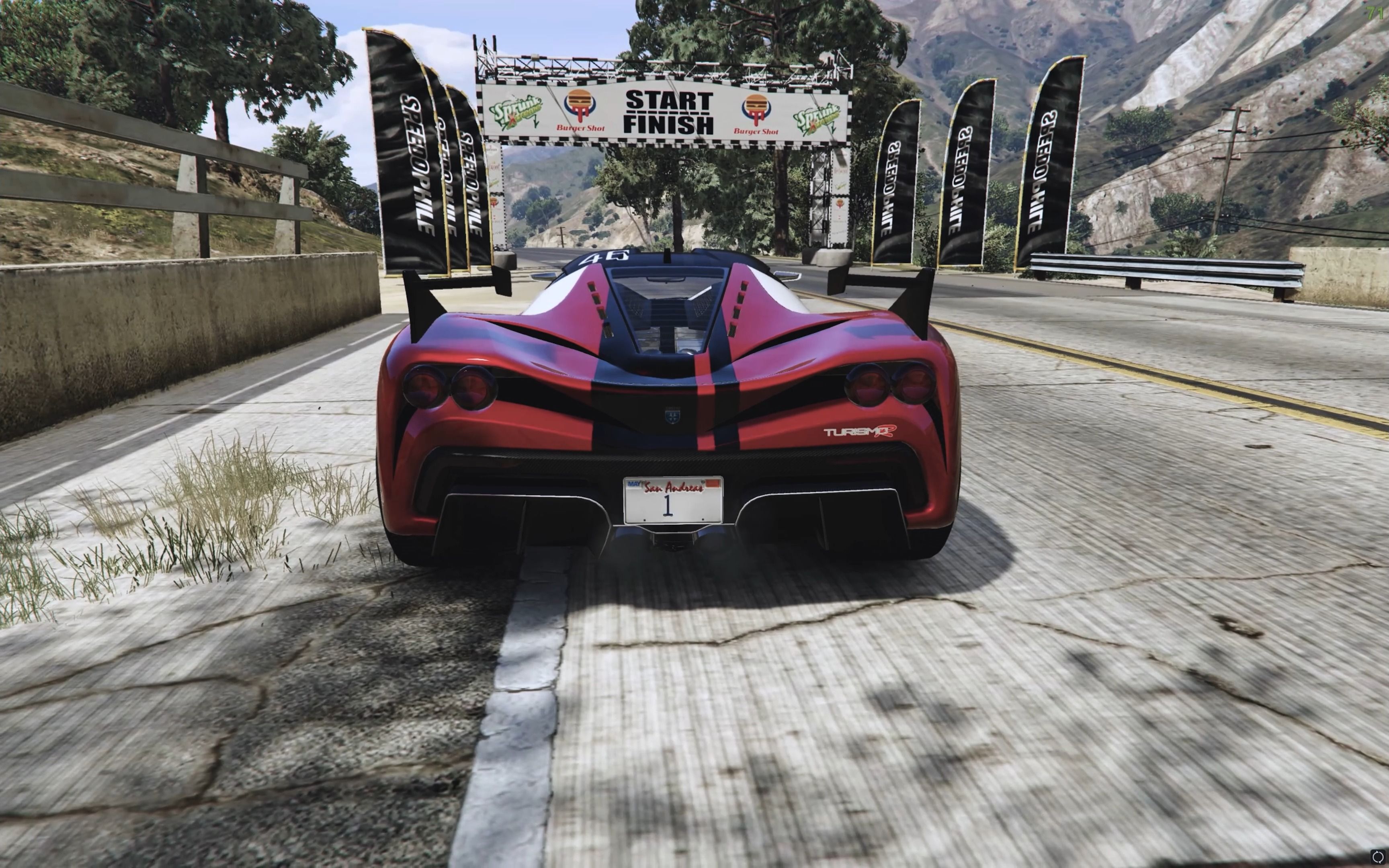 远途r(自己改的数据)山道之王 3分18