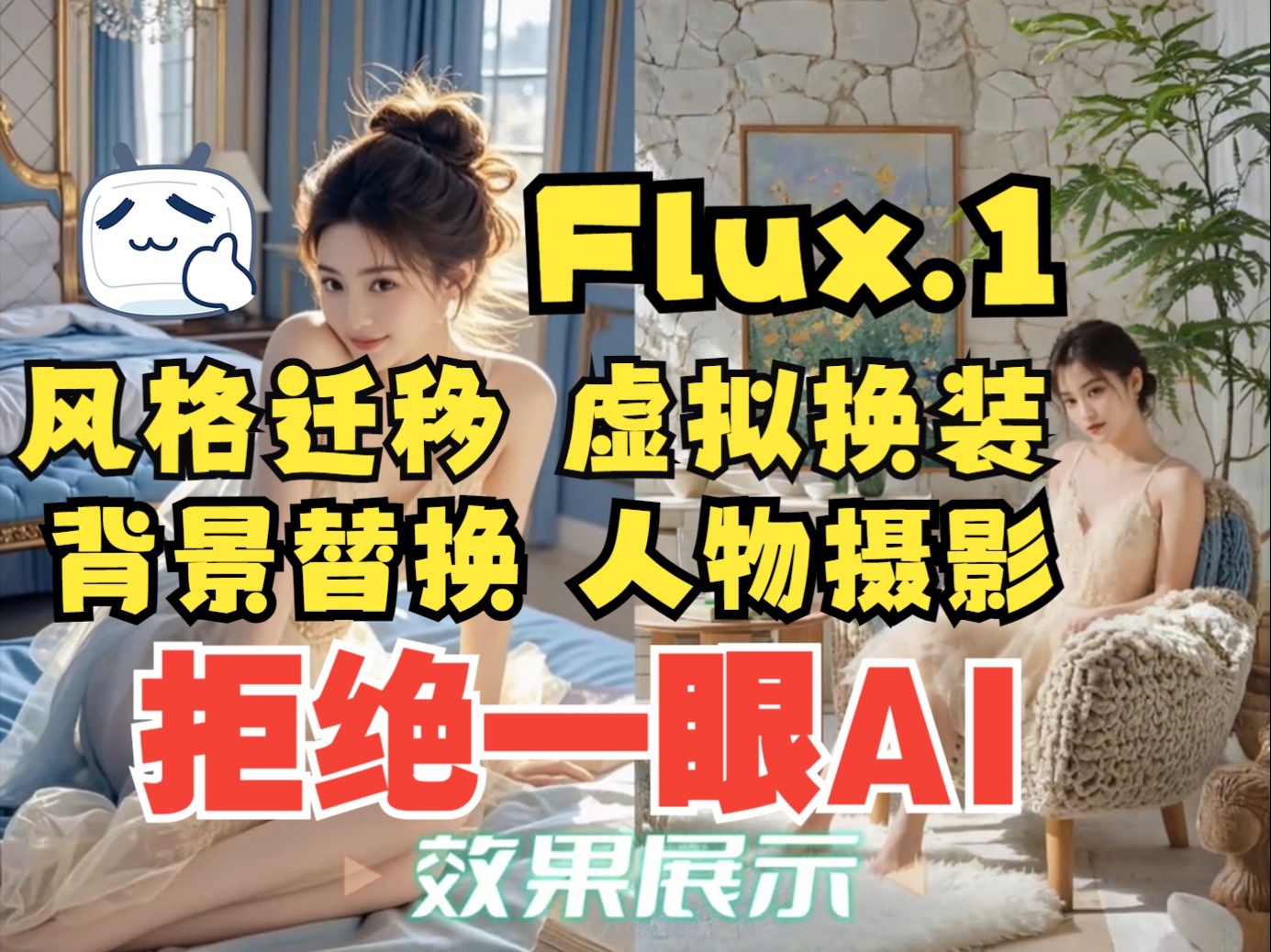 【2024最新Flux最强迁移+Comfyui专篇】FluxTools 4款全新模型全面讲解 Redux出图虚拟换装产品背景替换摄影工作流背景替换Lora训练!哔哩哔哩bilibili