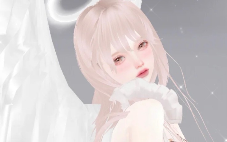 【IMVU】纯白天使哔哩哔哩bilibili