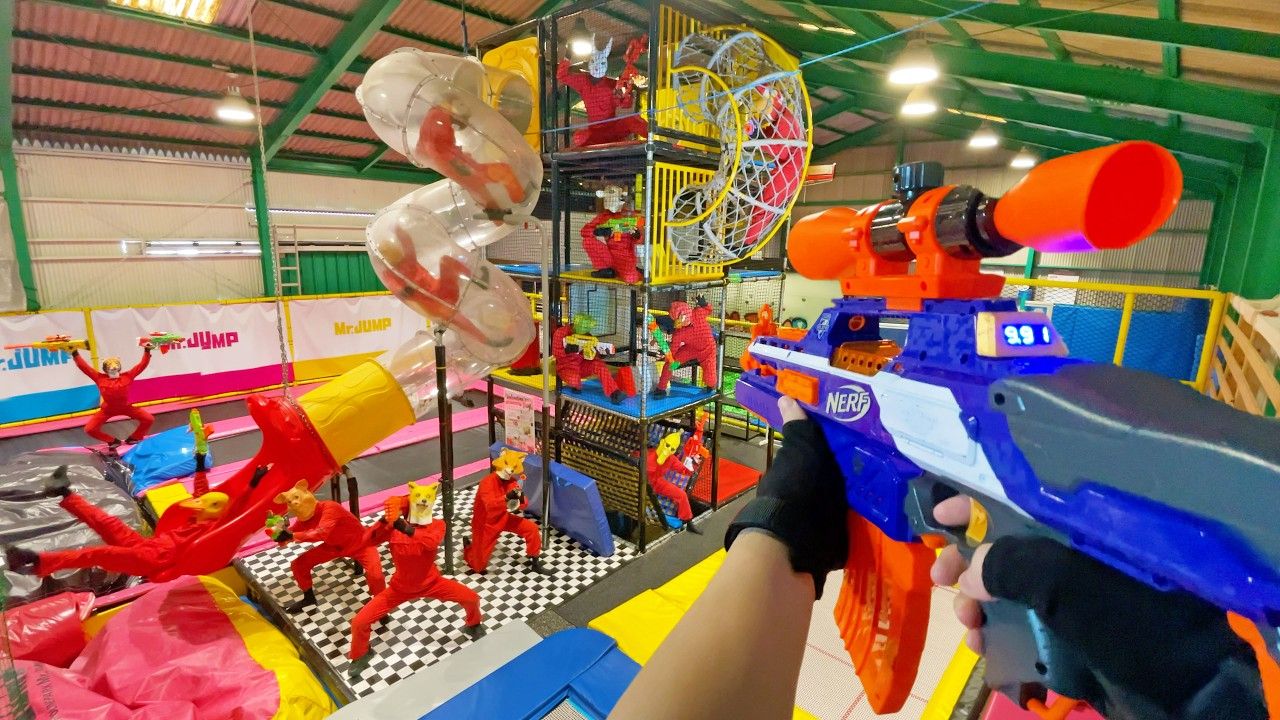 【nerf war】- 游乐园64